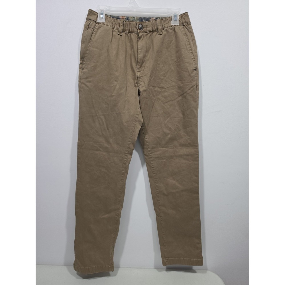 Chubbies Pants Mens Small 30x30  Khaki Brown Stretch